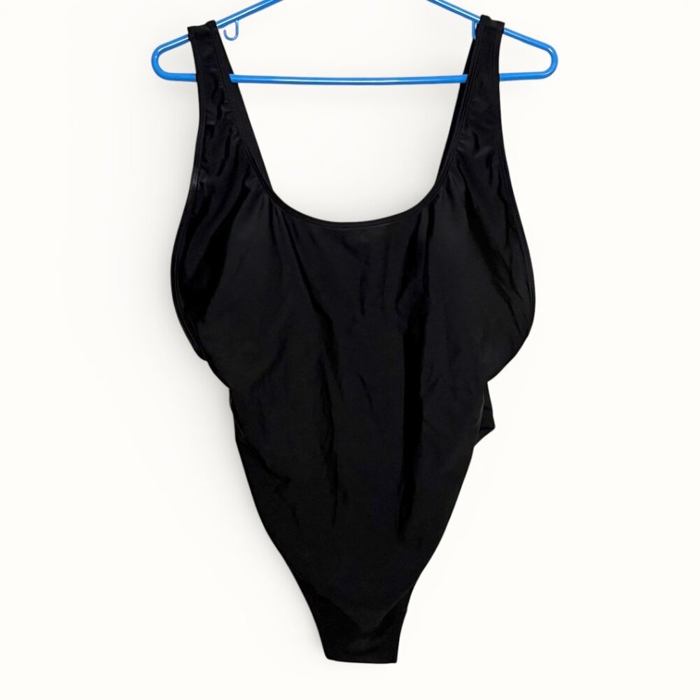 Express One Piece Black Swimsuit Resort Wear Bathing Suit Women's size XL